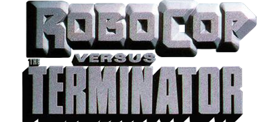 Robocop vs The Terminator logo for GameBoy